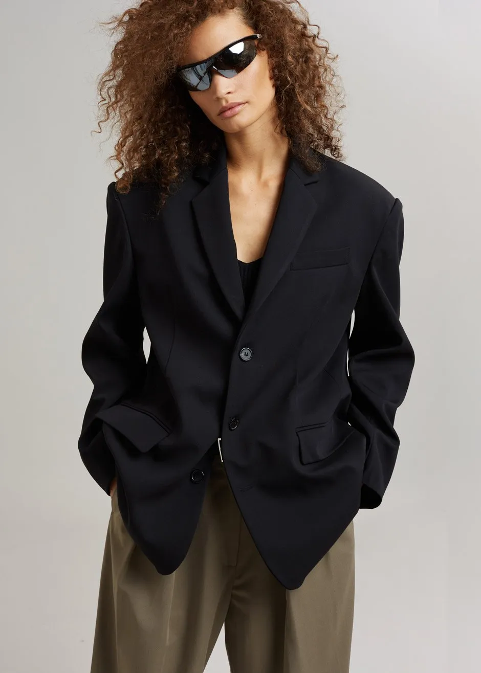 Tansy Oversized Blazer - Black sold by Frankie Shop product image thumbnail 3