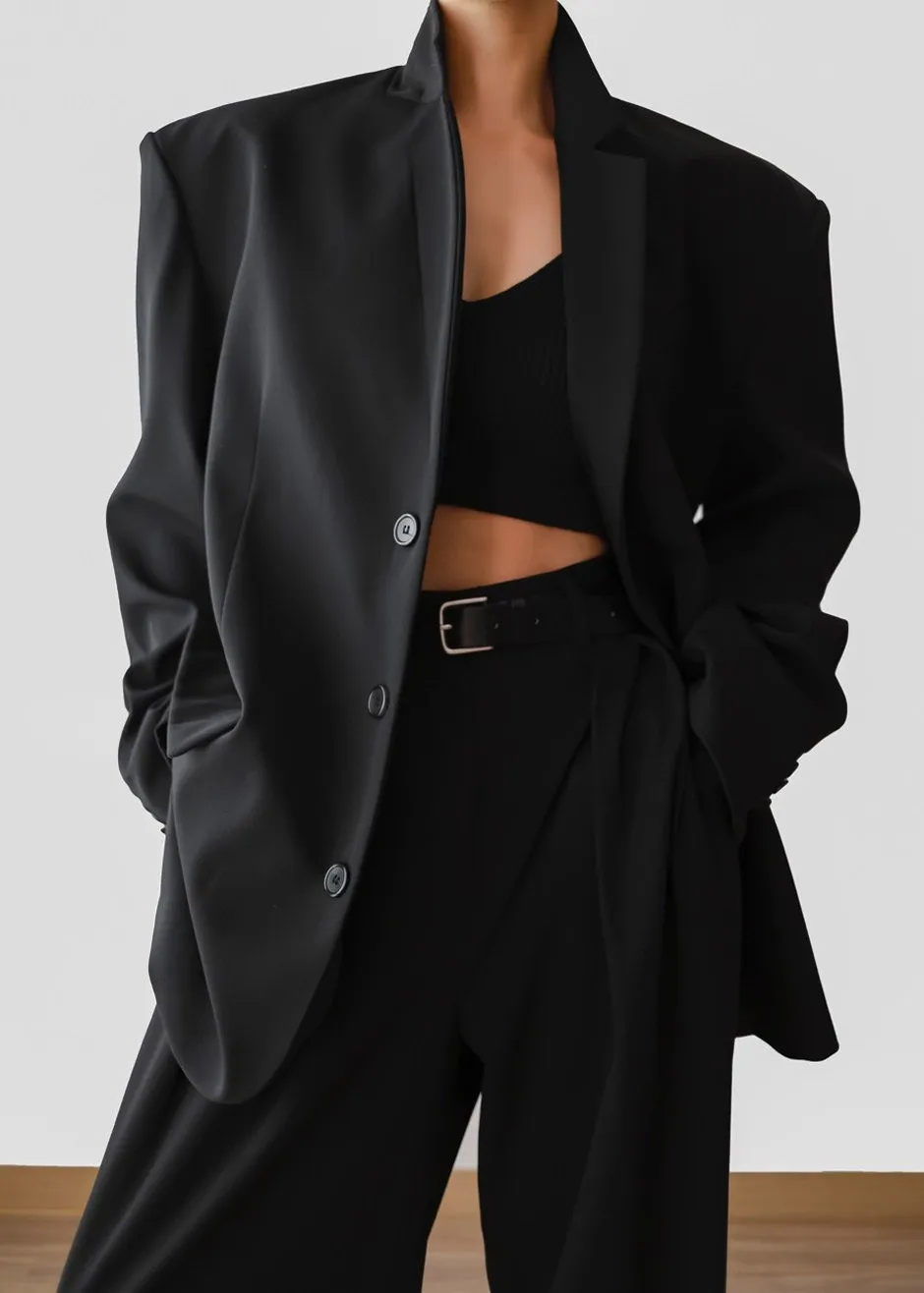Tansy Oversized Blazer - Black sold by Frankie Shop product image thumbnail 5