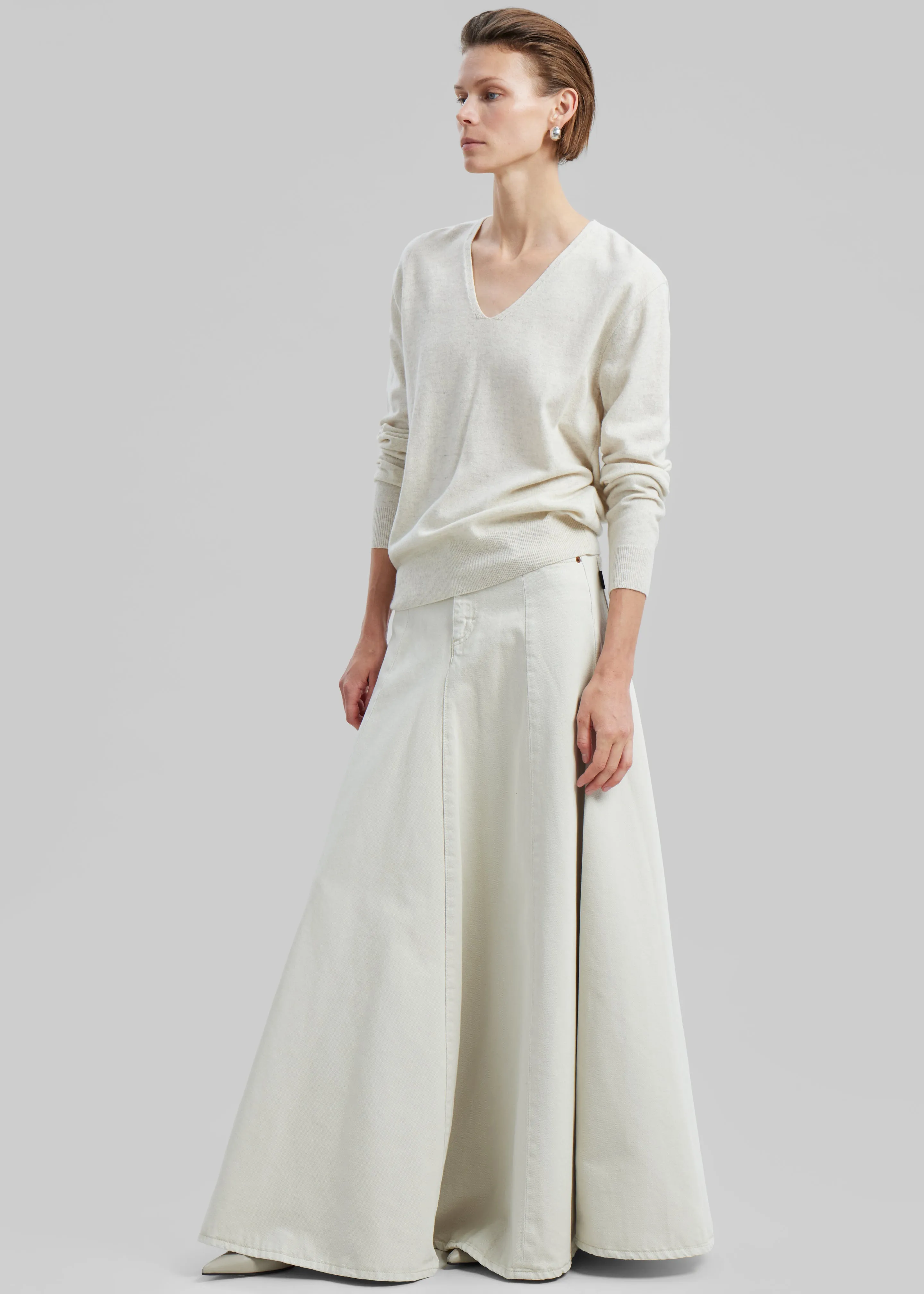 Haikure Serenity Maxi Skirt - Natural sold by Frankie Shop