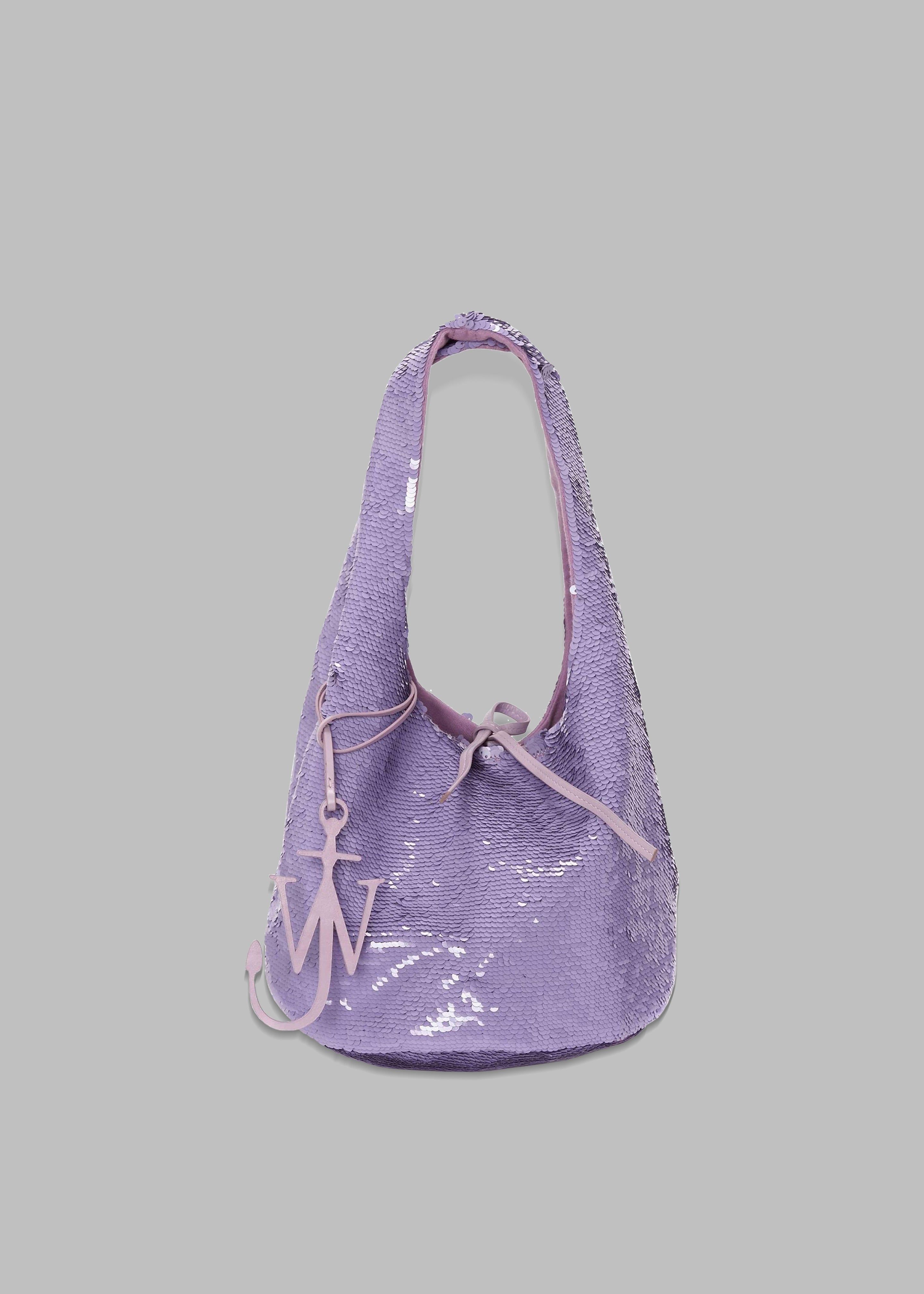 JW Anderson Mini Sequin Shopper Top Handle Bag - Lilac sold by Frankie Shop product image thumbnail 3