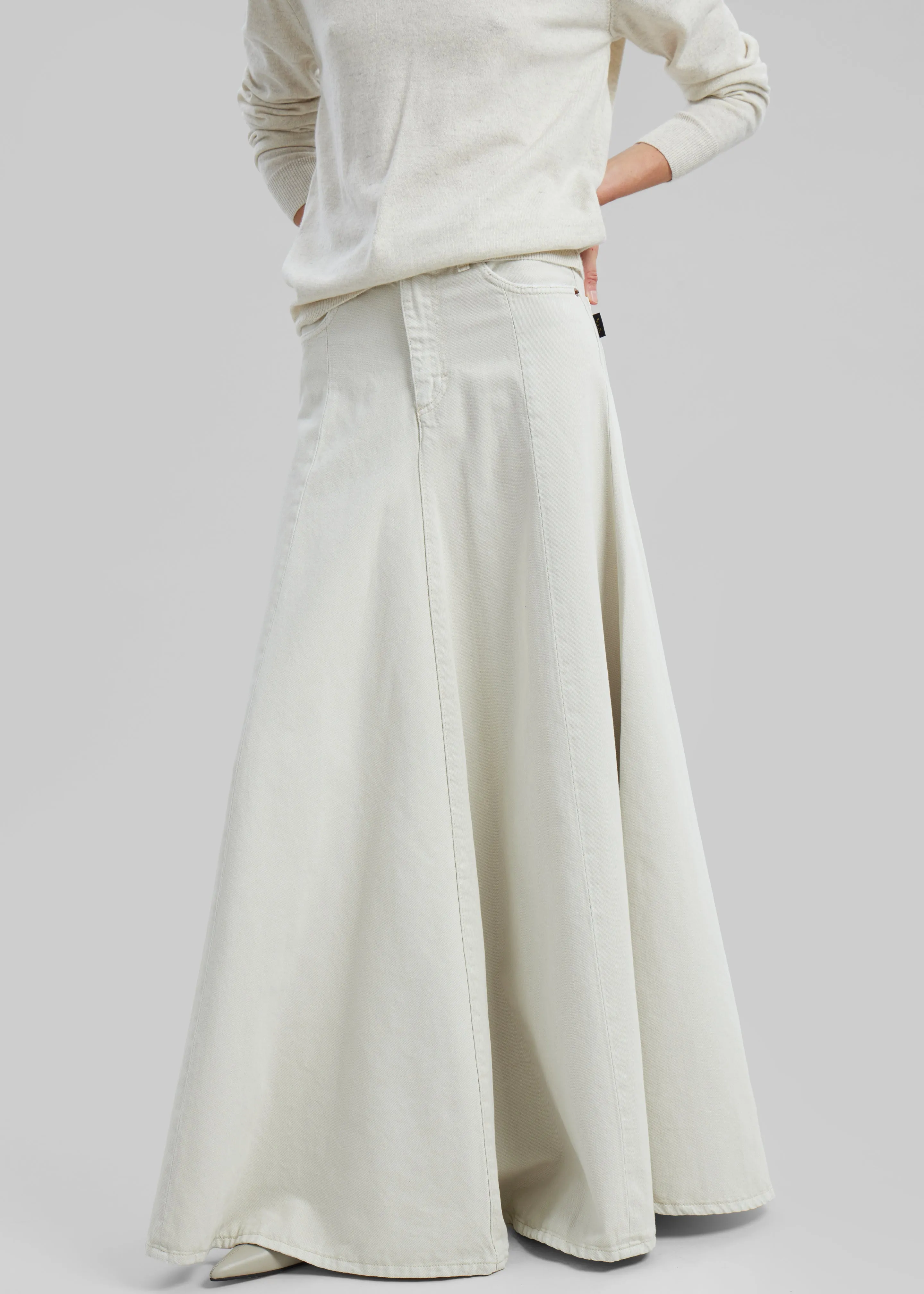 Haikure Serenity Maxi Skirt - Natural sold by Frankie Shop product image thumbnail 2
