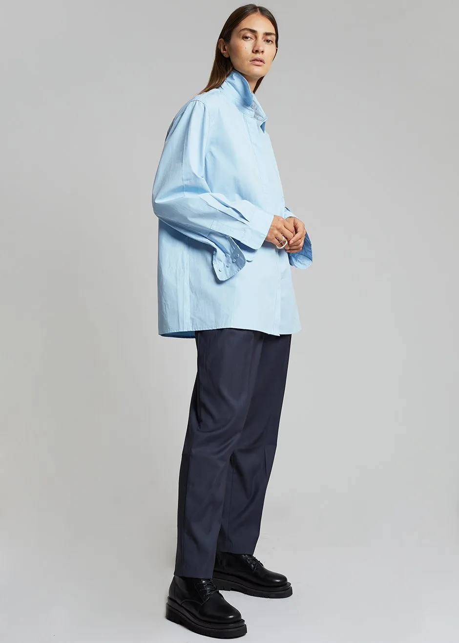 Mayim Oversized Shirt - Sky sold by Frankie Shop product image thumbnail 3