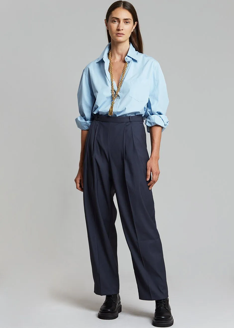 Mayim Oversized Shirt - Sky sold by Frankie Shop product image thumbnail 5