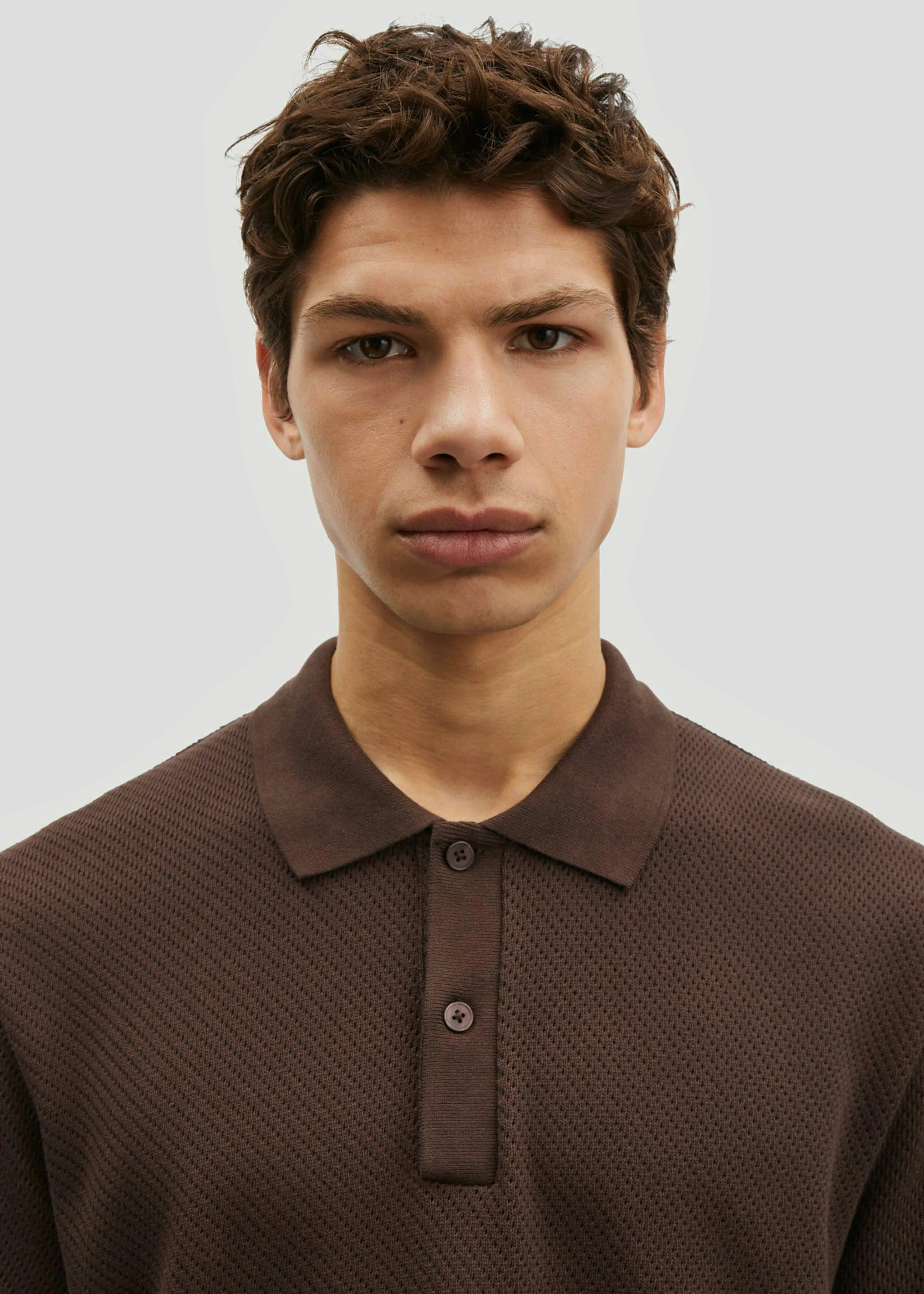 Samsøe Samsøe Sajase Polo - Chocolate Torte sold by Frankie Shop product image thumbnail 2