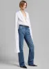 Coperni Open Collar Shirt - White sold by Frankie Shop