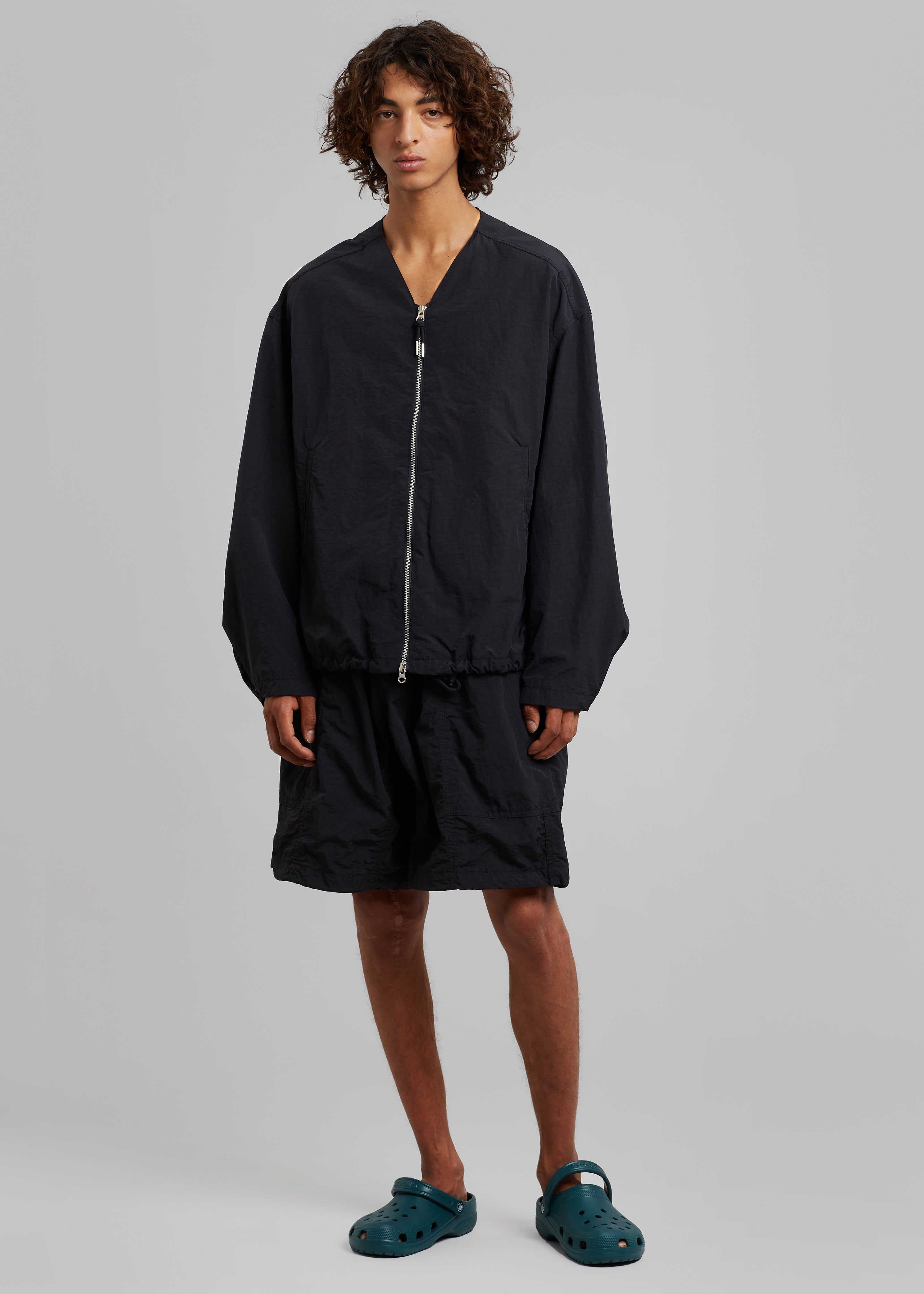 Arel Buckle Shorts - Black sold by Frankie Shop