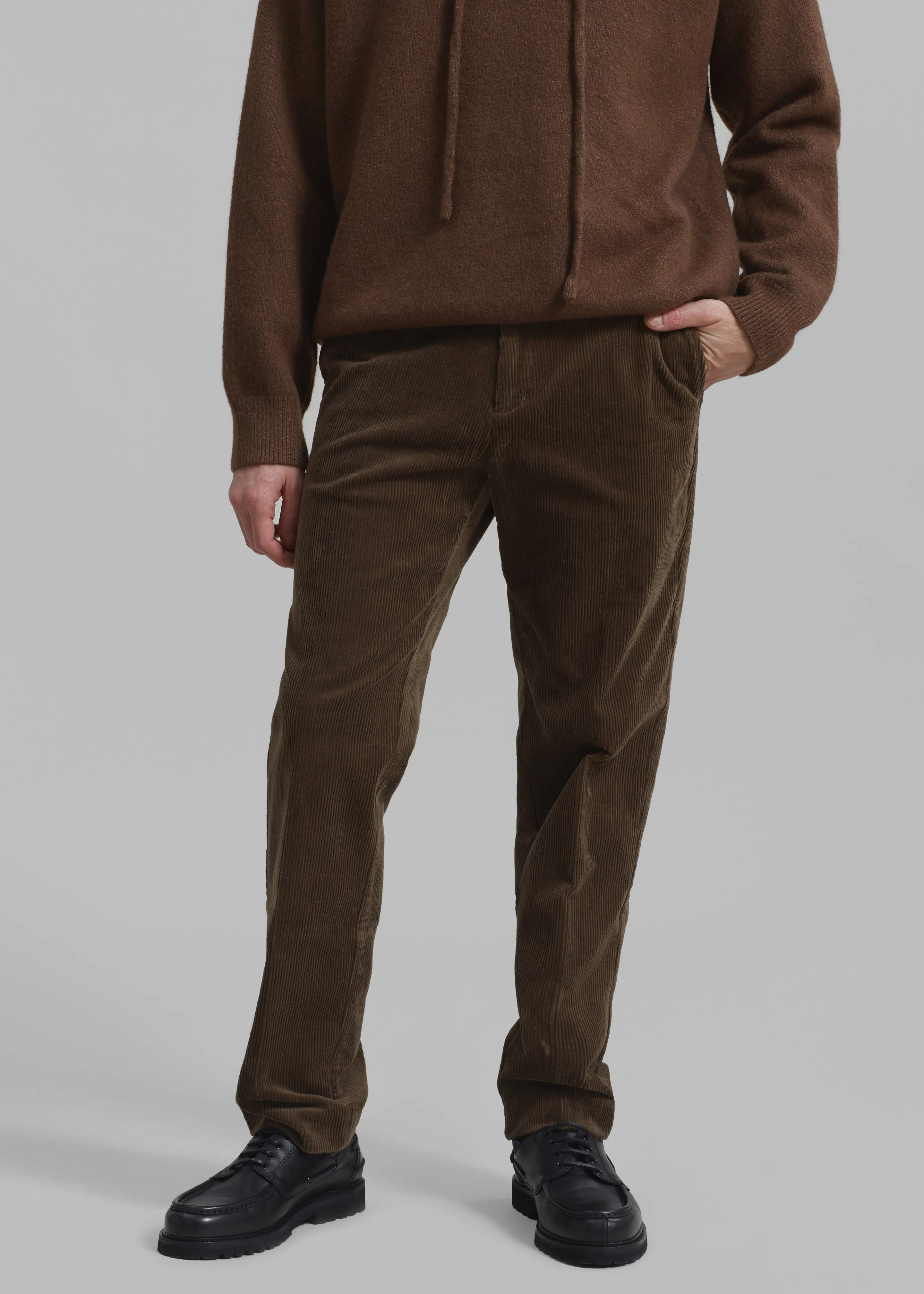 Samsøe Samsøe Felix Trousers - Crocodile sold by Frankie Shop product image thumbnail 2