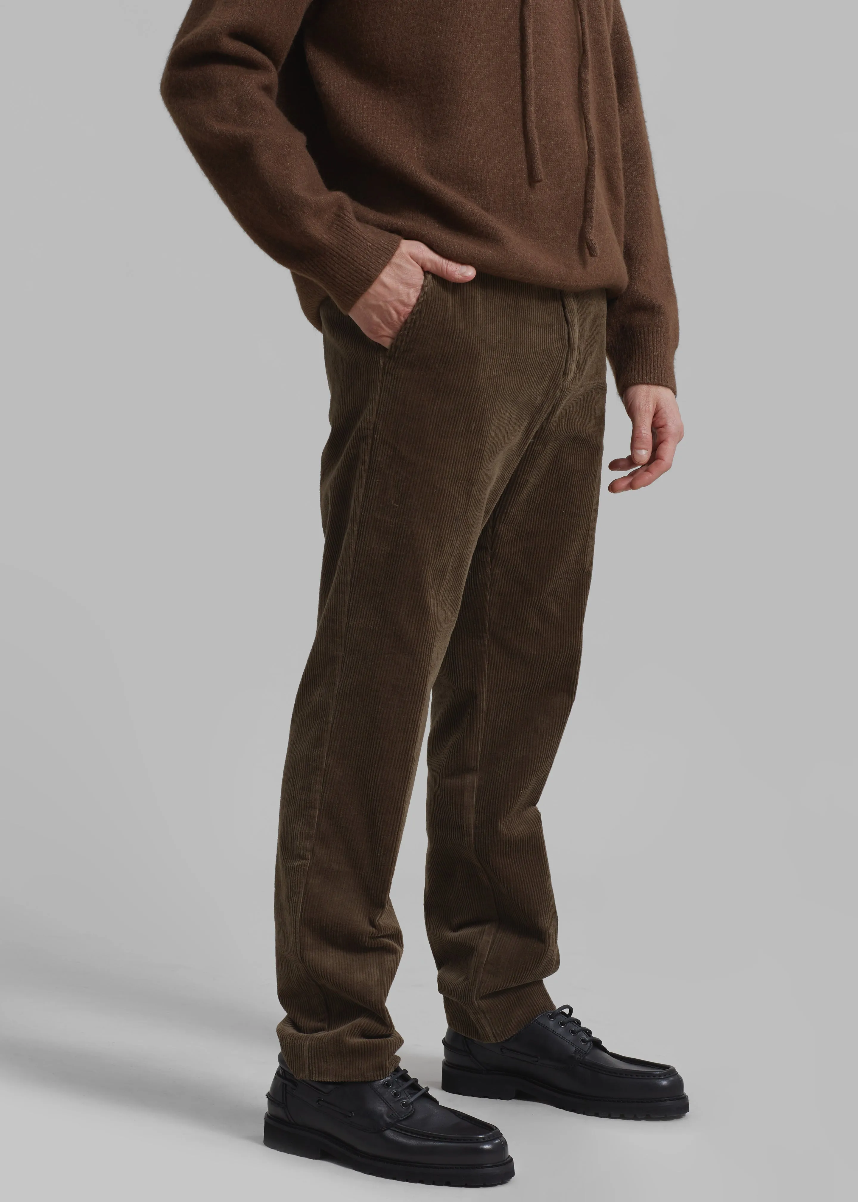 Samsøe Samsøe Felix Trousers - Crocodile sold by Frankie Shop product image thumbnail 4
