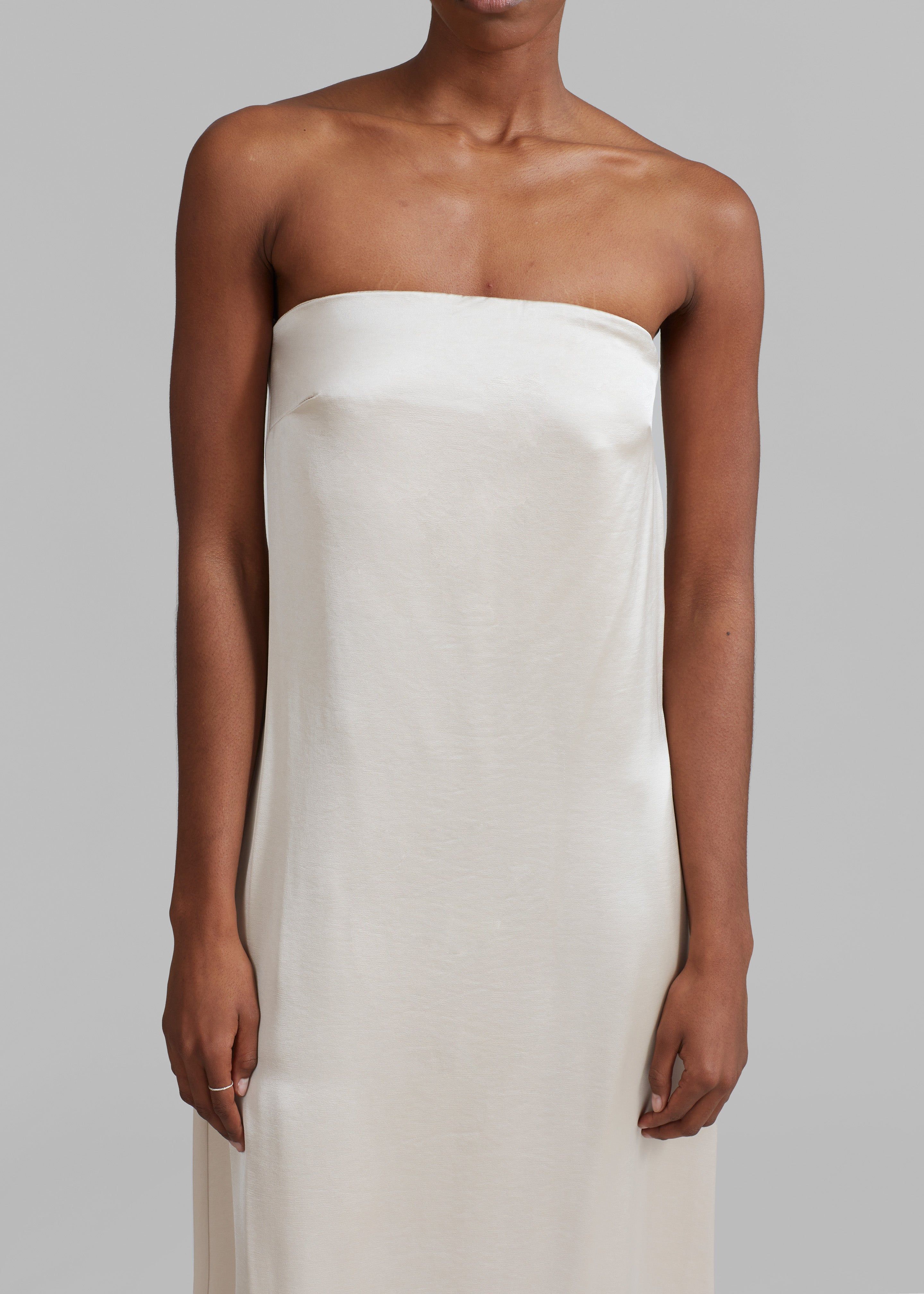 Esse Studios Opia Column Dress - Champagne sold by Frankie Shop product image thumbnail 3