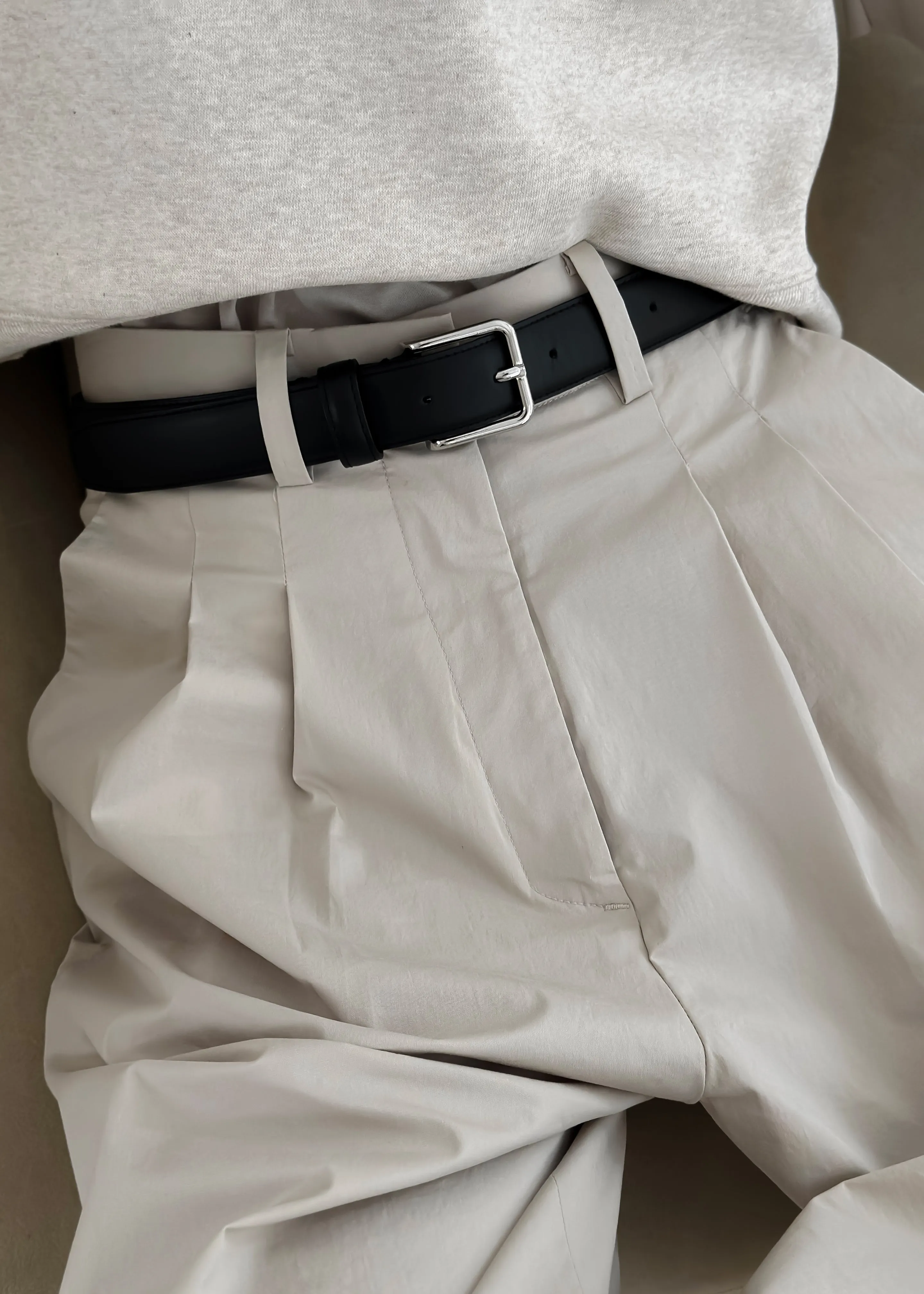 Jayden Wide Pants - Taupe sold by Frankie Shop product image thumbnail 2