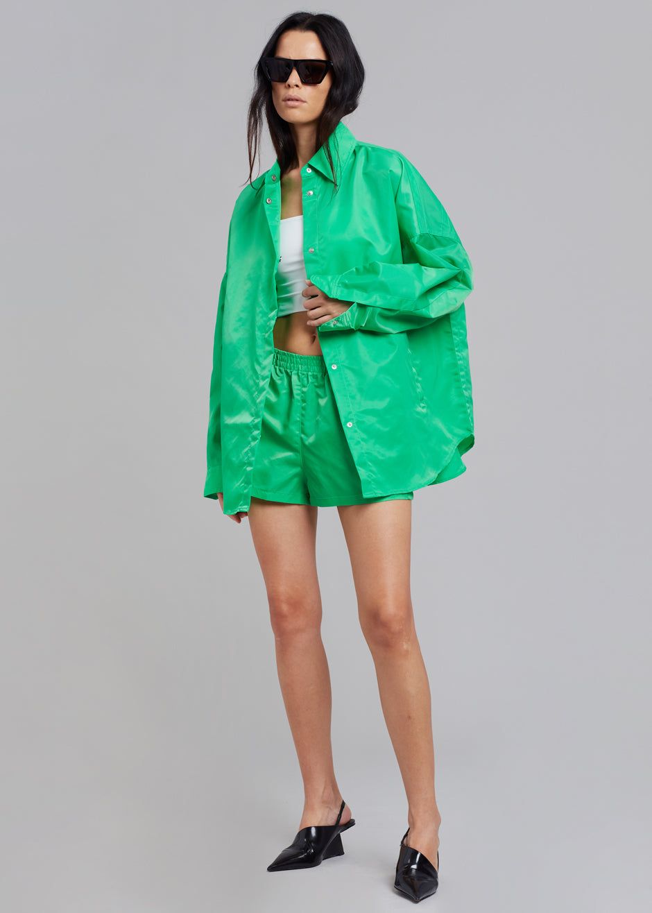 Perla Gym Shorts - Kelly Green sold by Frankie Shop product image thumbnail 6