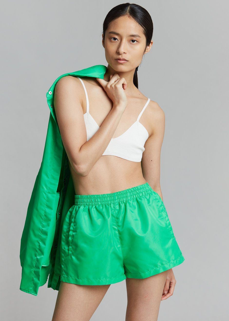 Perla Gym Shorts - Kelly Green sold by Frankie Shop product image thumbnail 8
