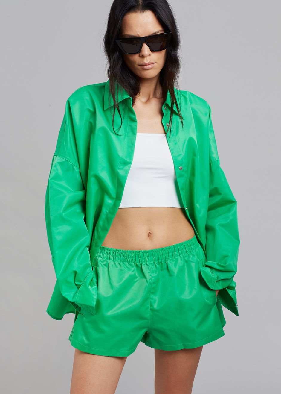 Perla Gym Shorts - Kelly Green sold by Frankie Shop product image thumbnail 9