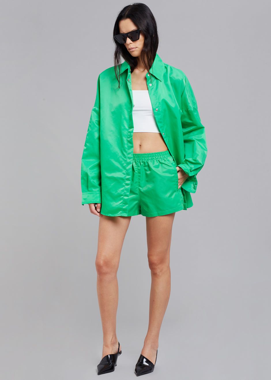 Perla Gym Shorts - Kelly Green sold by Frankie Shop product image thumbnail 3