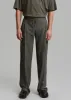 Coperni Low-rise Loose Tailored Trousers - Dark Moss sold by Frankie Shop