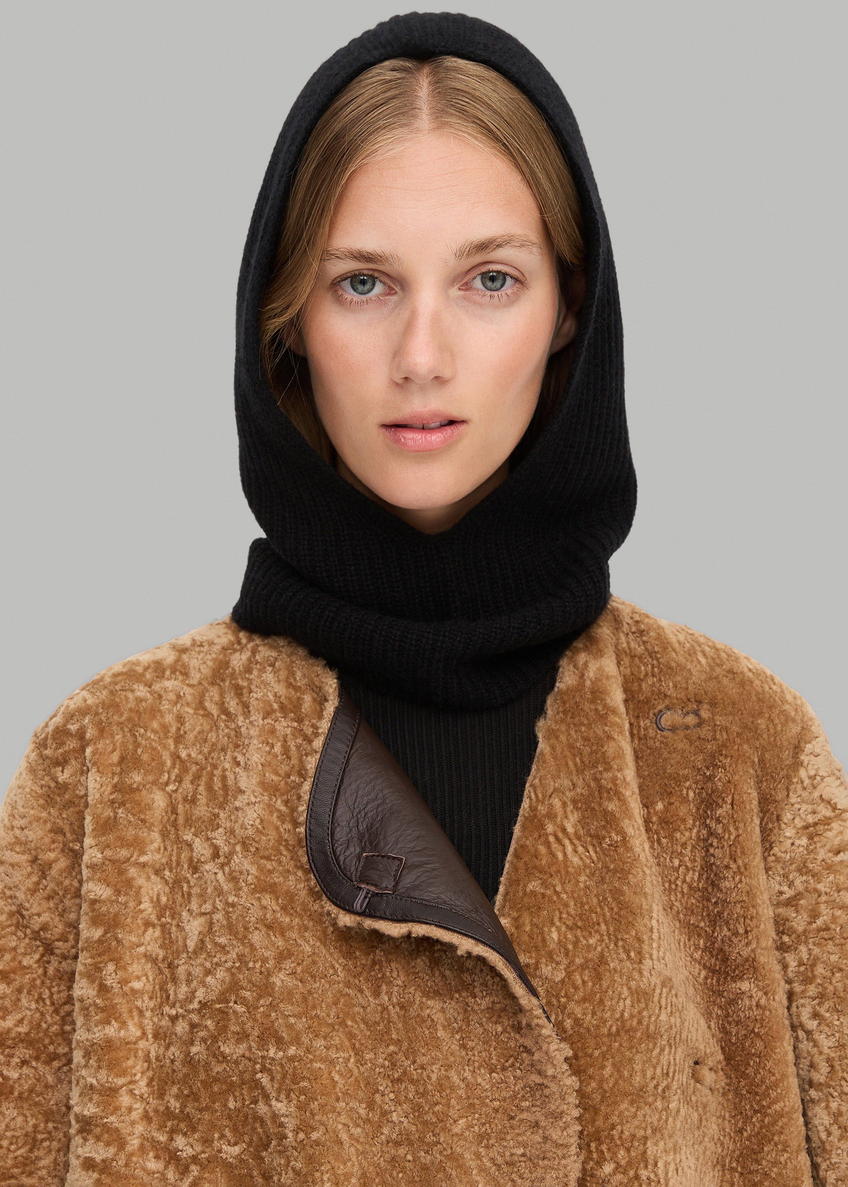 By Malene Birger Renima Balaclava - Black sold by Frankie Shop product image thumbnail 4