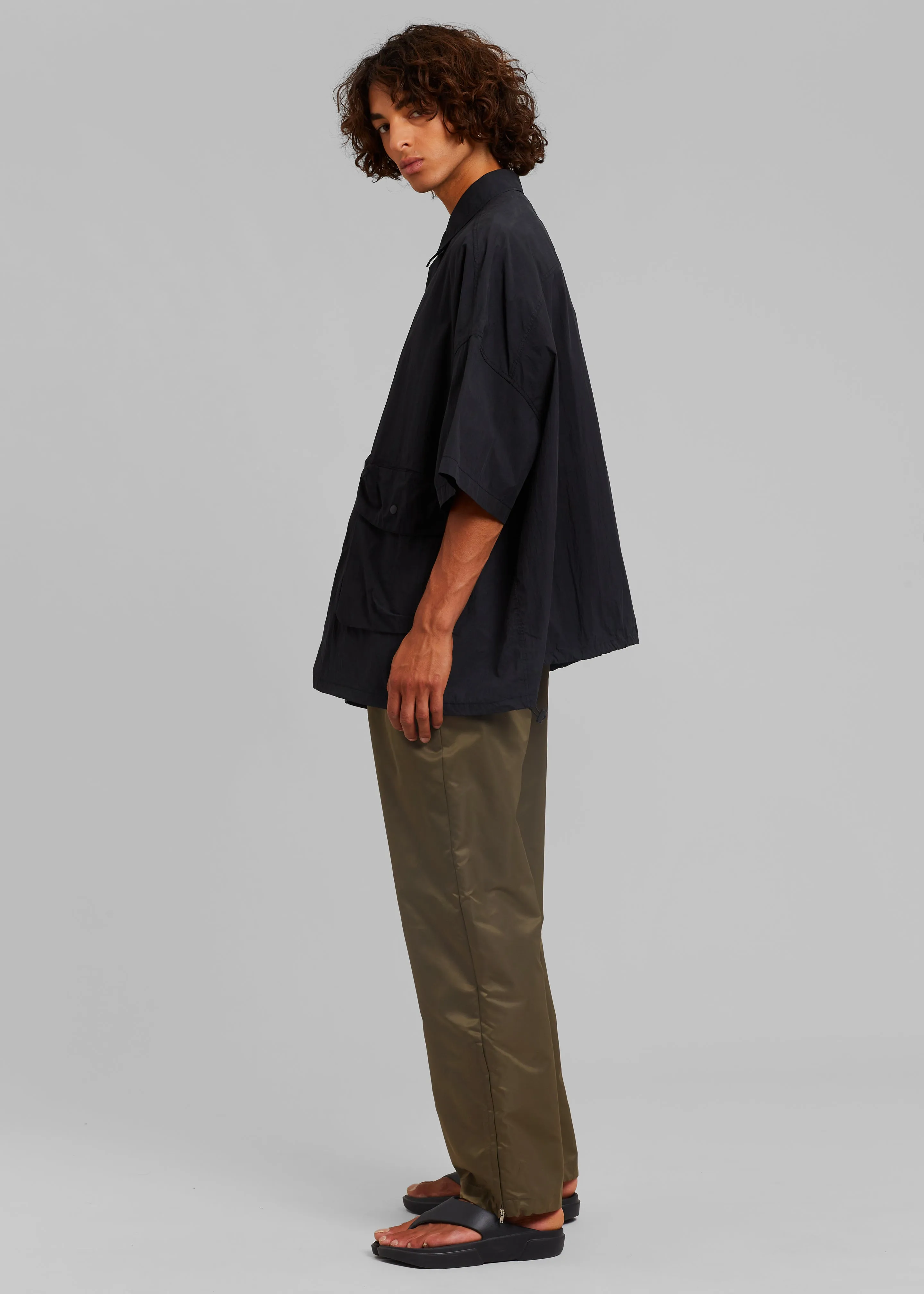 Bedri Cargo Shirt - Black sold by Frankie Shop product image thumbnail 2
