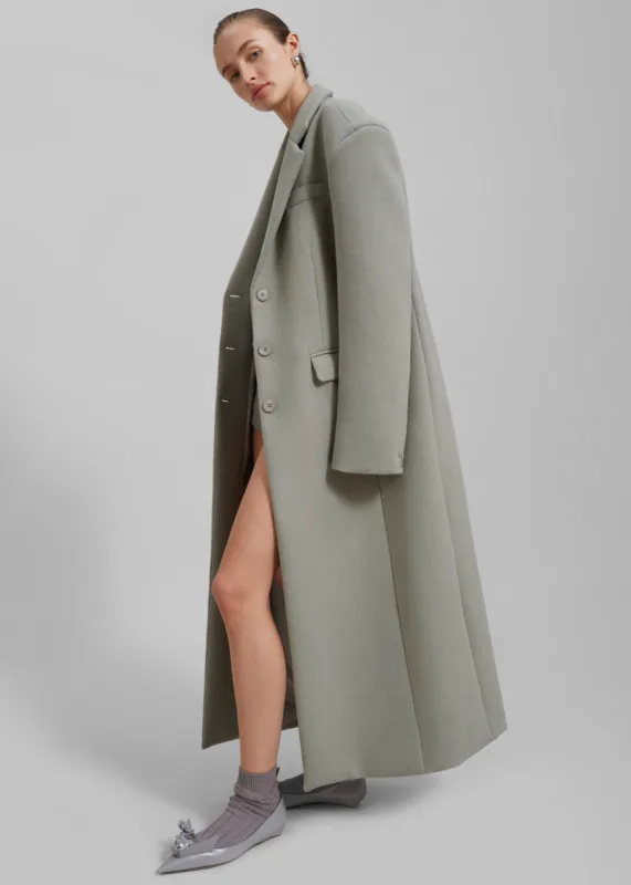 Mira Coat - Sage sold by Frankie Shop