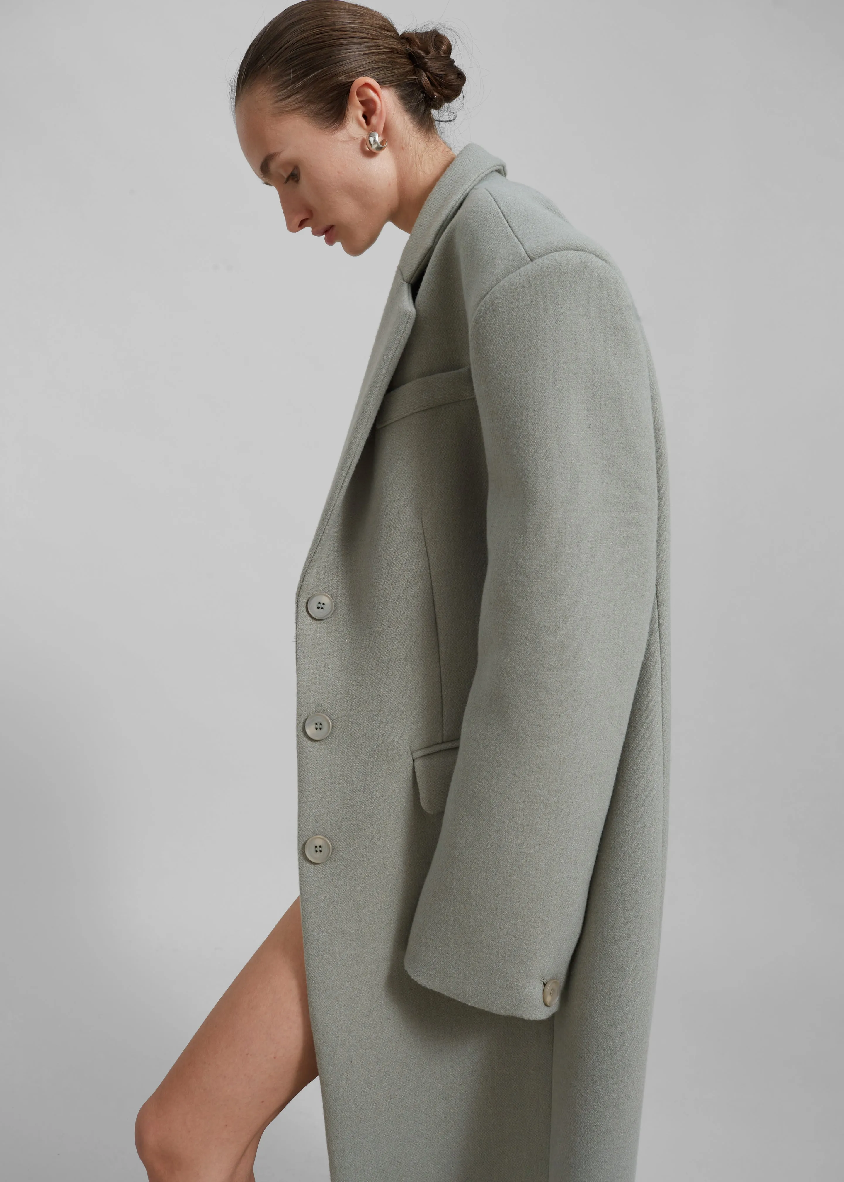 Mira Coat - Sage sold by Frankie Shop product image thumbnail 4