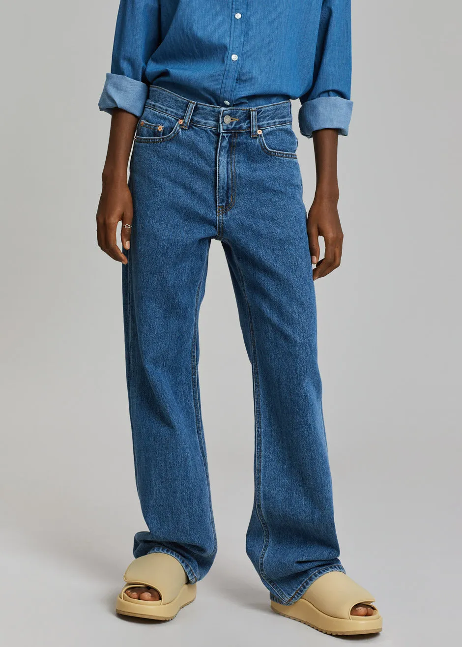 Hari Straight Jeans - Dark Indigo sold by Frankie Shop product image thumbnail 2