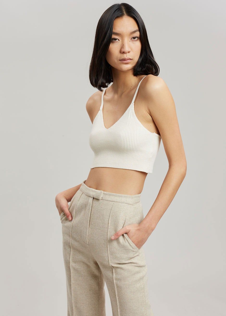 Ariose Bralette - Cream sold by Frankie Shop product image thumbnail 4