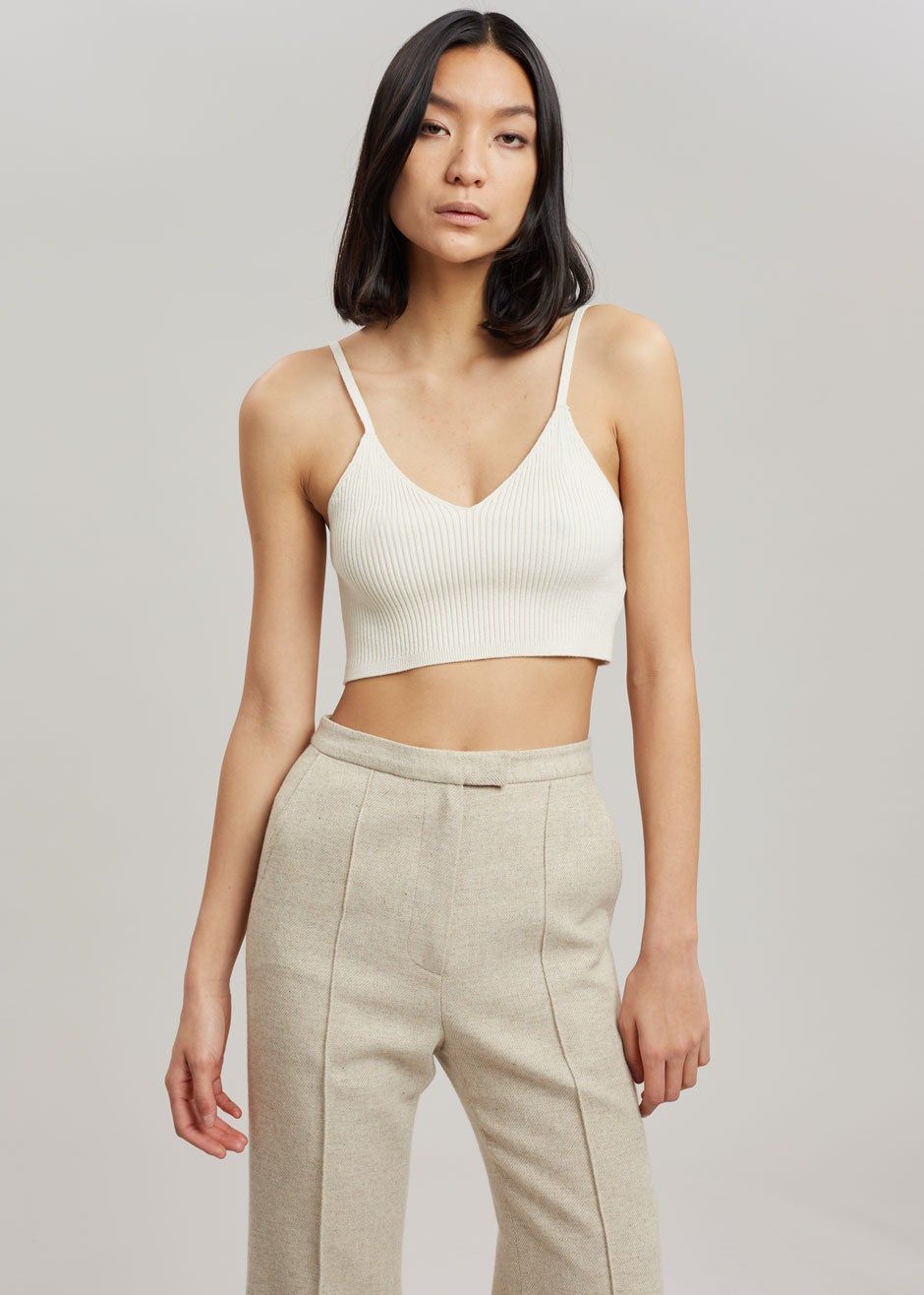 Ariose Bralette - Cream sold by Frankie Shop product image thumbnail 3