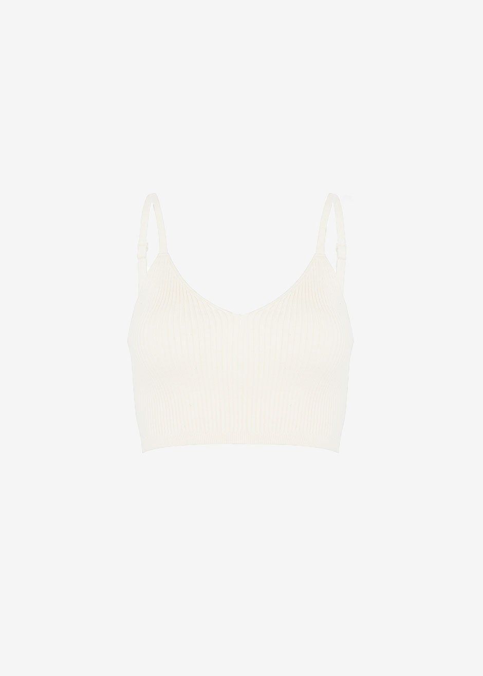Ariose Bralette - Cream sold by Frankie Shop product image thumbnail 6