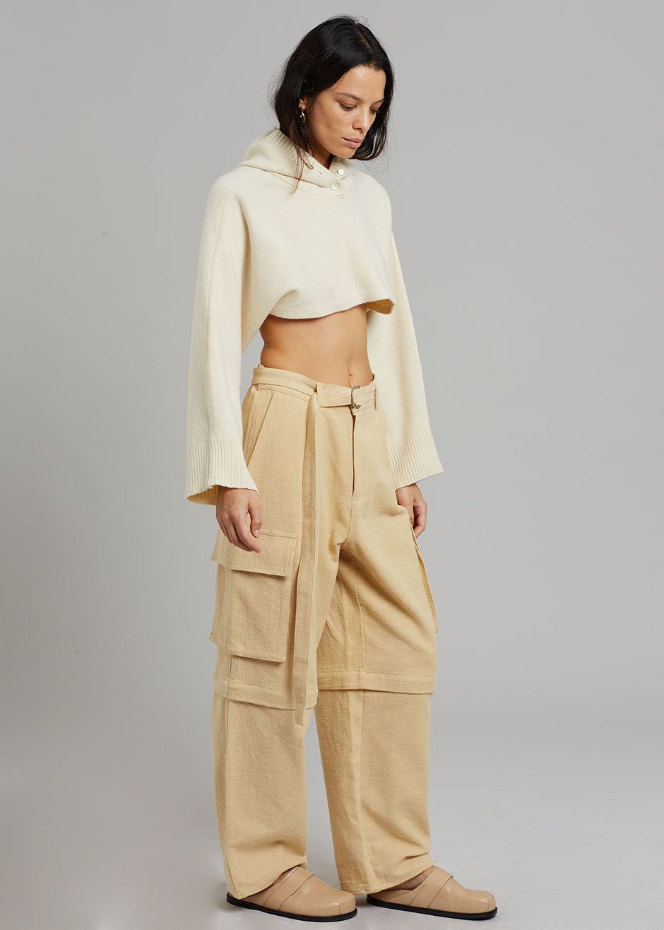 Kati Cargo Pants - Tan sold by Frankie Shop