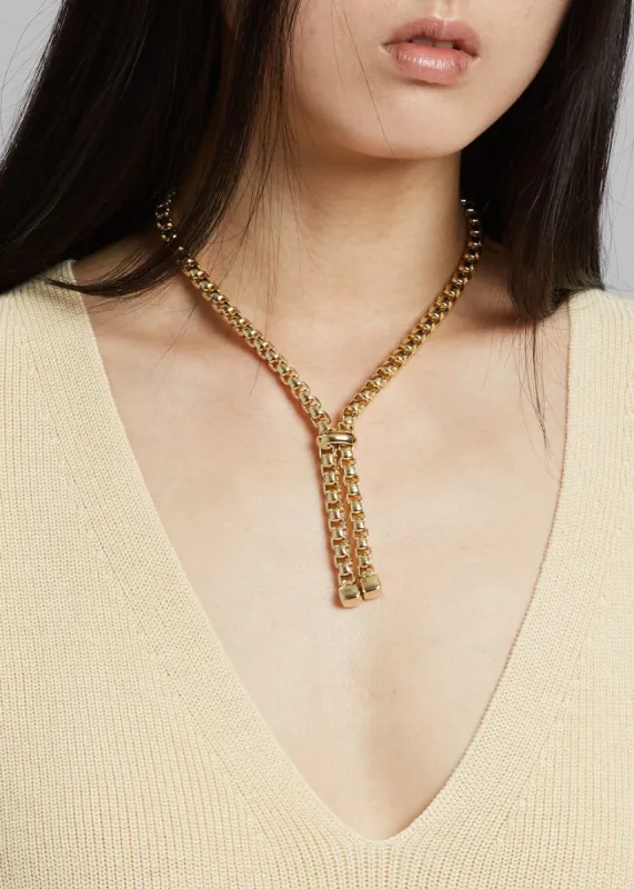 Laura Lombardi Martina Necklace - Gold sold by Frankie Shop