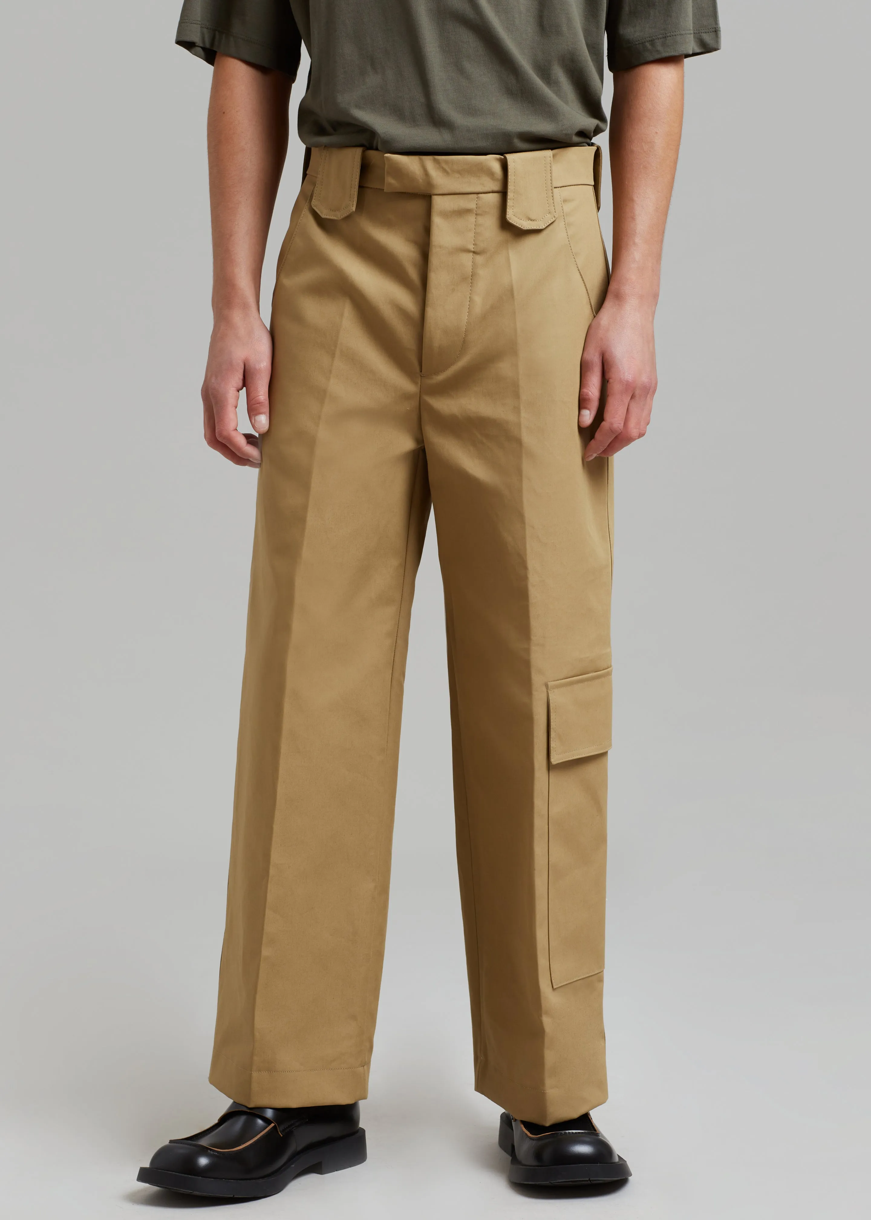 Nanushka Milas Utility Trousers - Khaki sold by Frankie Shop product image thumbnail 5