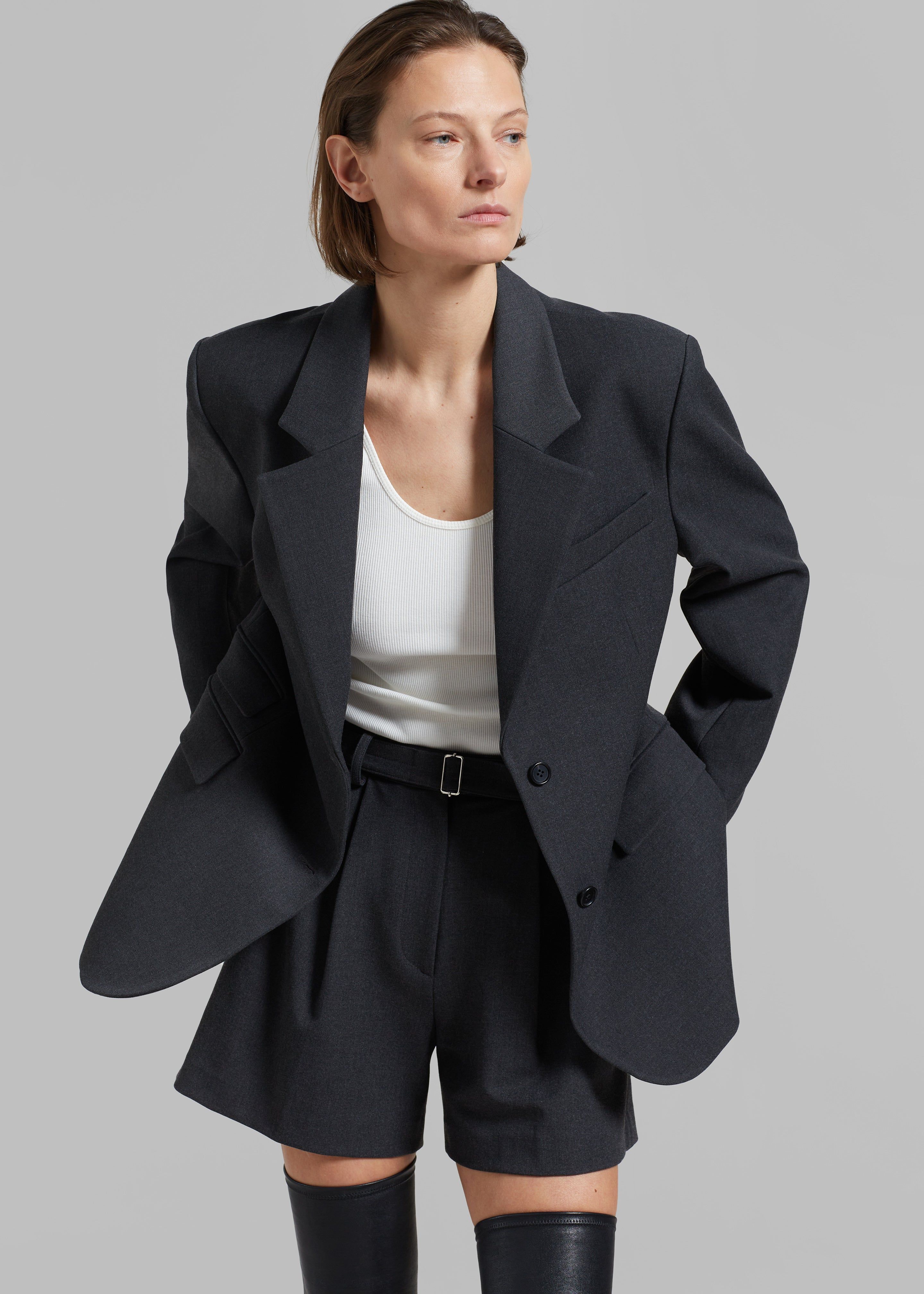 Avalon Blazer - Charcoal sold by Frankie Shop product image thumbnail 3