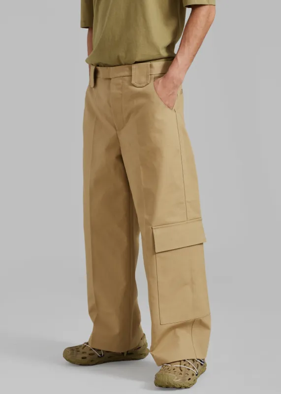 Nanushka Milas Utility Trousers - Khaki sold by Frankie Shop