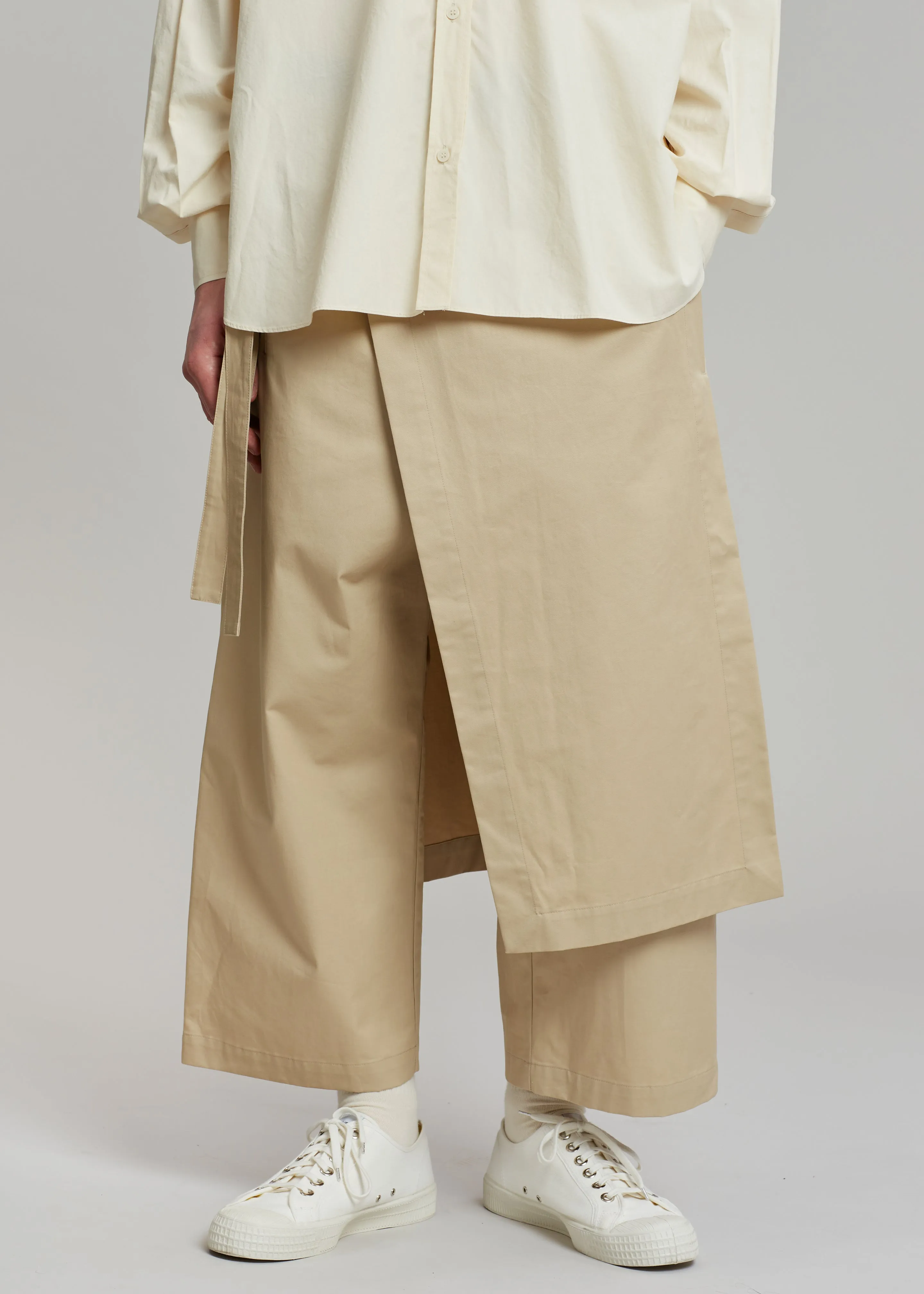Watts Wrap Pants - Beige sold by Frankie Shop product image thumbnail 2