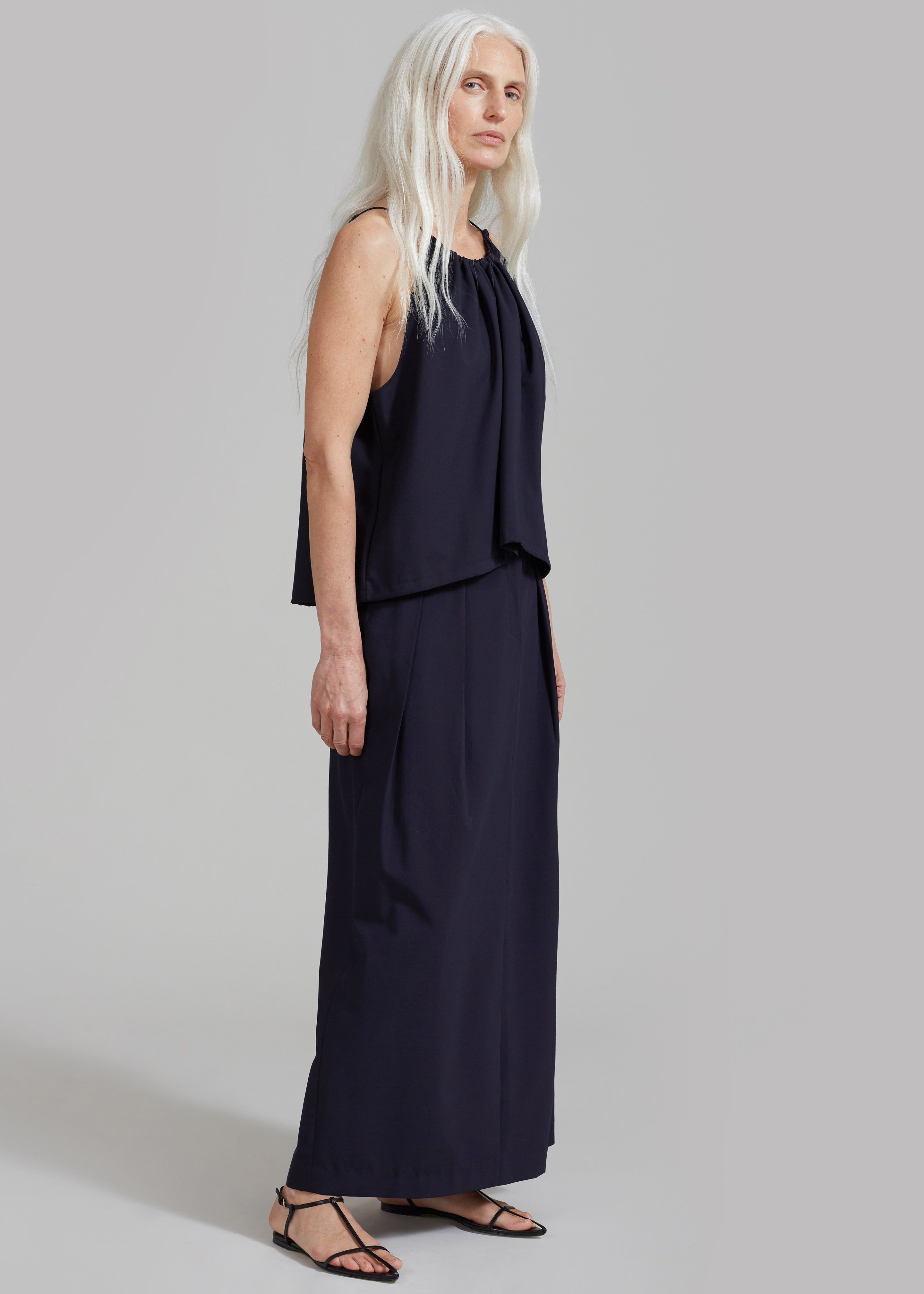 Leah Maxi Skirt - Navy sold by Frankie Shop product image thumbnail 3
