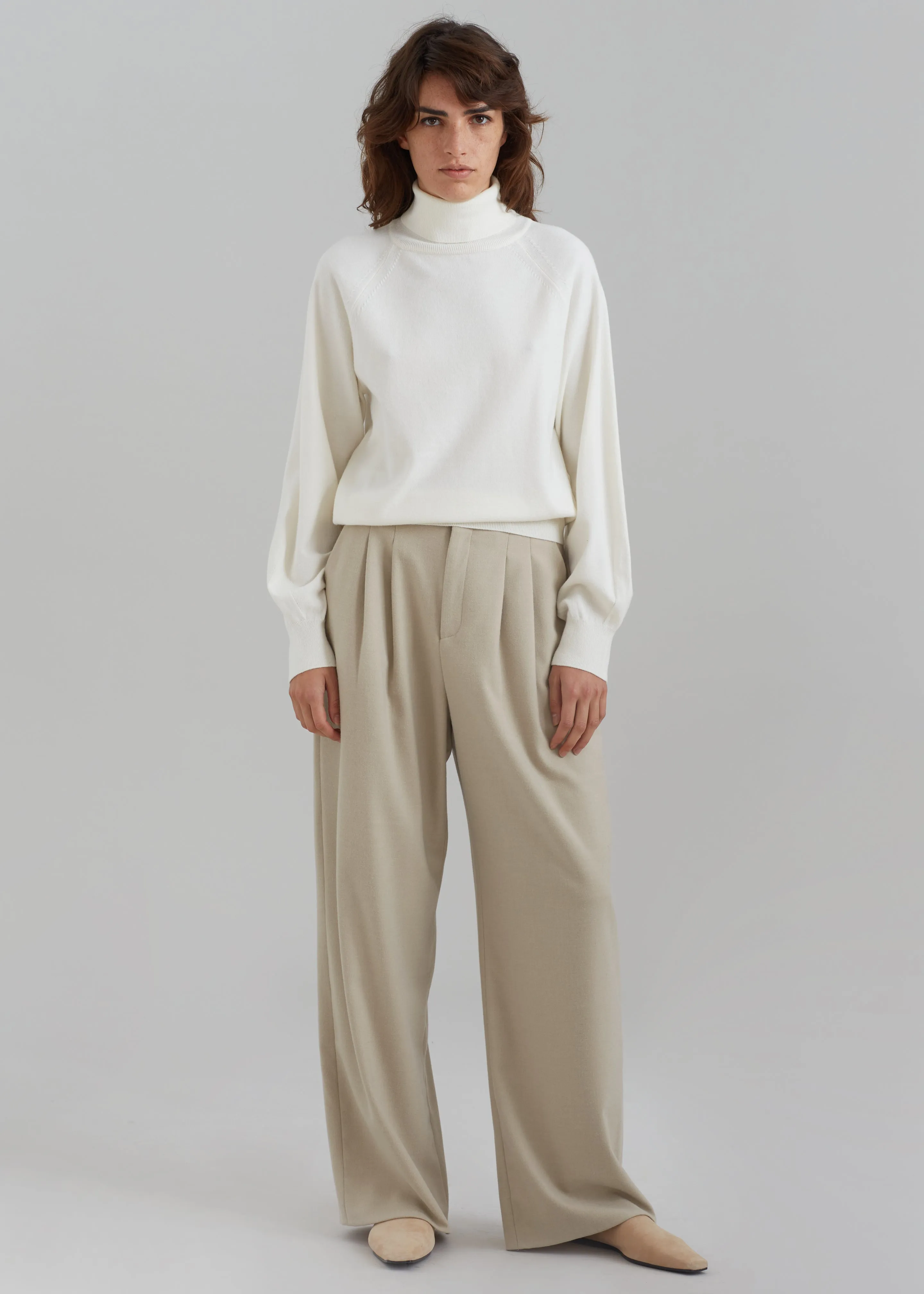 Vance Pants - Beige sold by Frankie Shop product image thumbnail 2