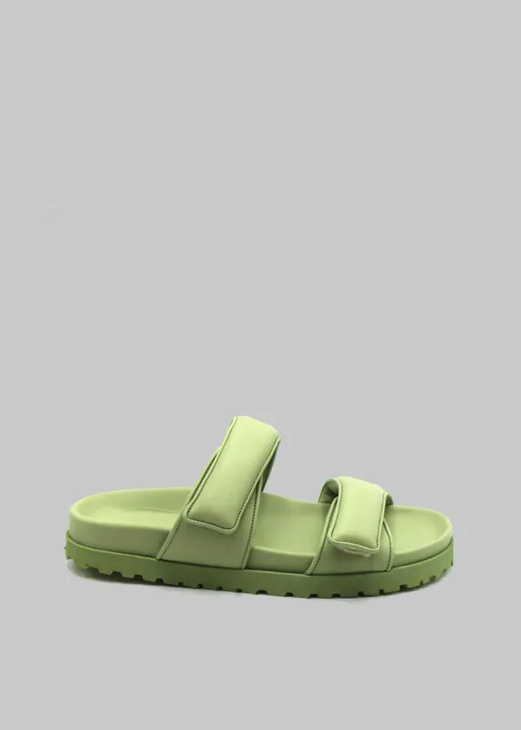 Gia x Pernille Double Strap Sandal - Acid Green sold by Frankie Shop