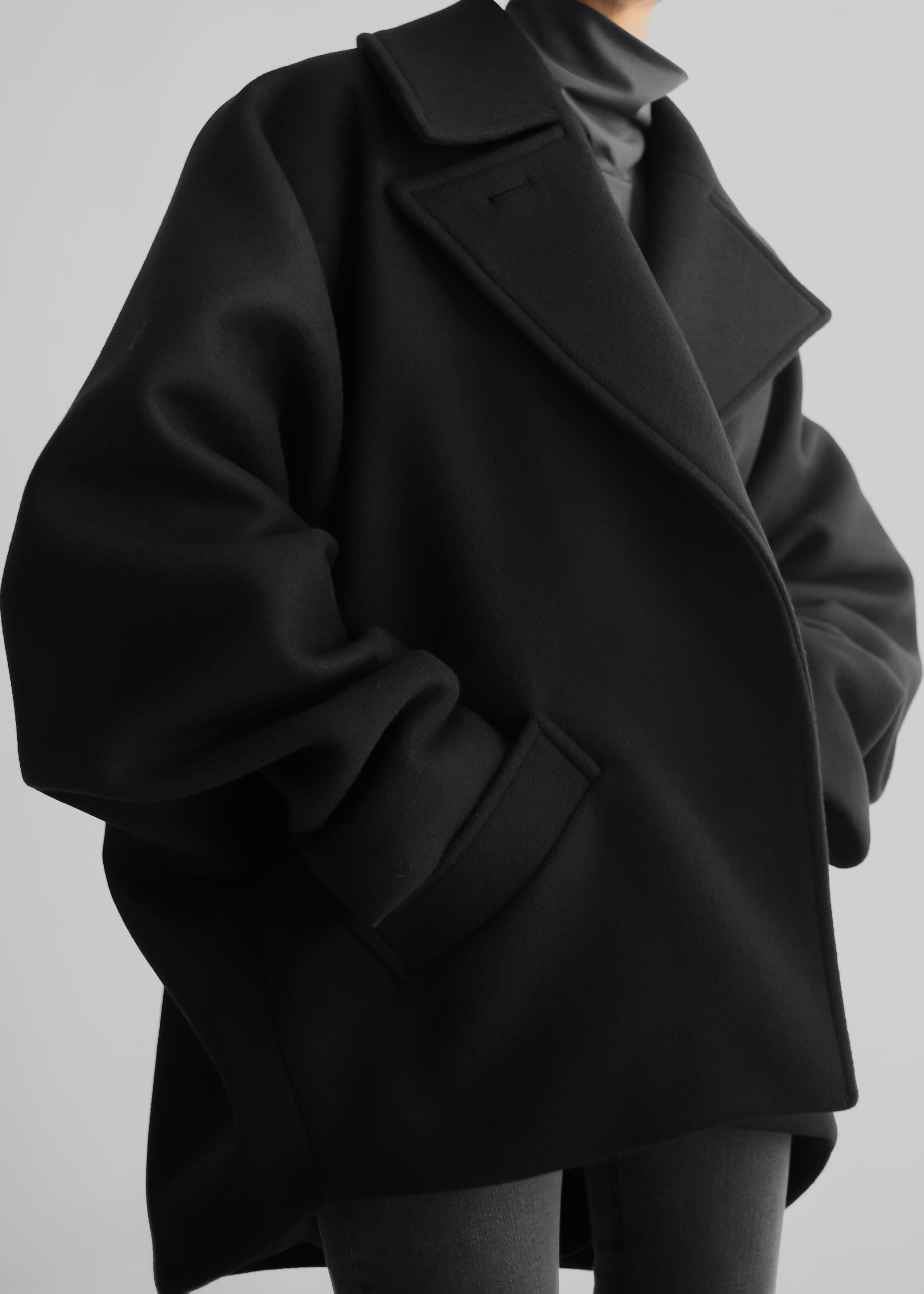 Lane Coat - Black sold by Frankie Shop product image thumbnail 2