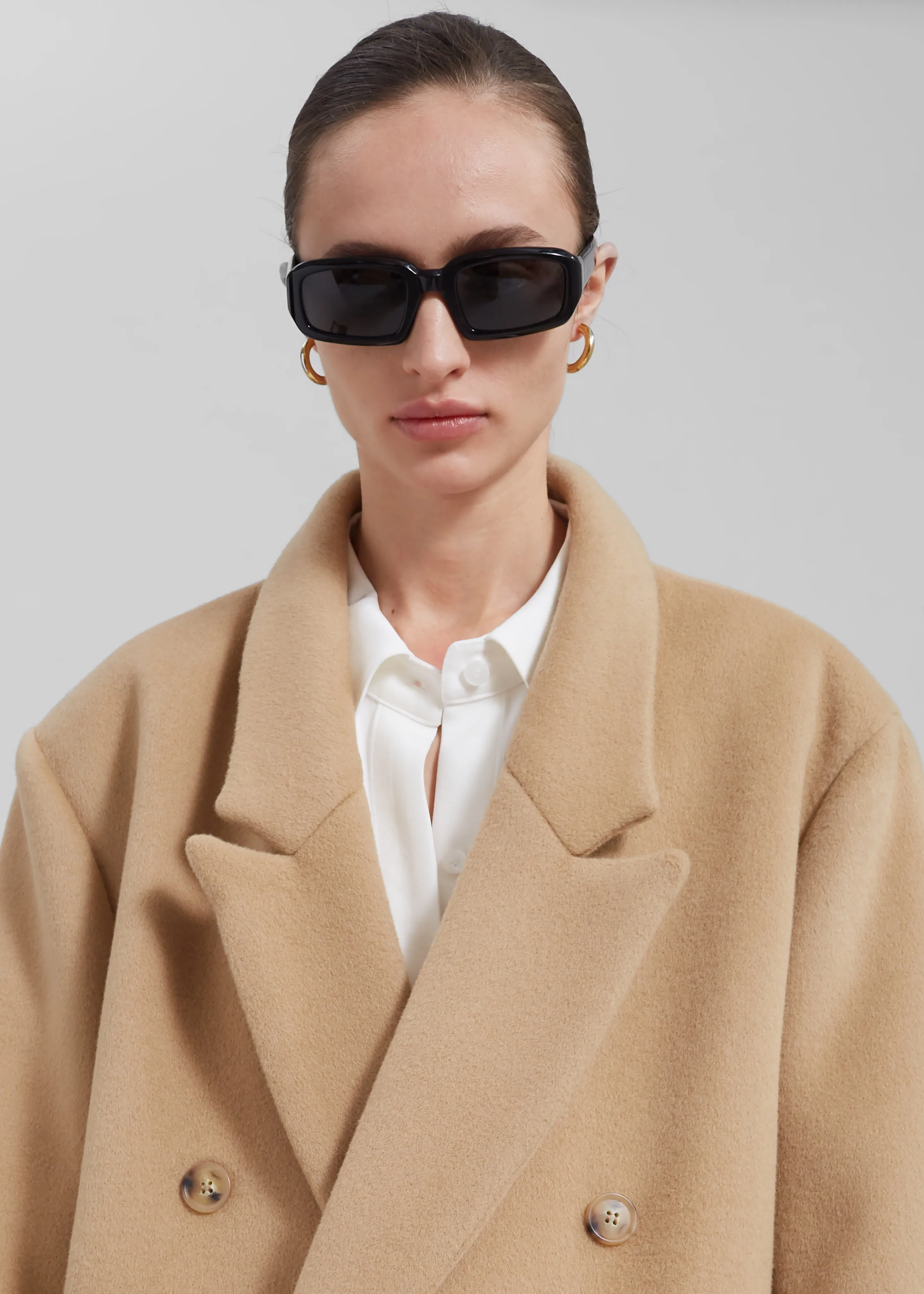 Zoe Wool Coat - Beige sold by Frankie Shop product image thumbnail 4