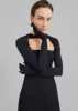 Anna October Amy Bolero Top - Black sold by Frankie Shop