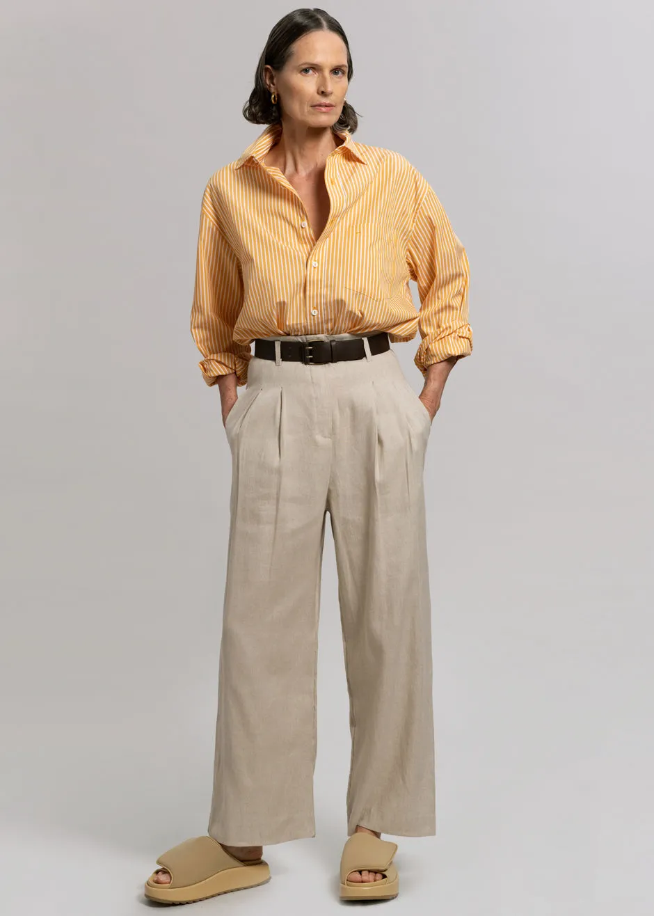 Matteau Classic Stripe Shirt - Soleil sold by Frankie Shop product image thumbnail 3