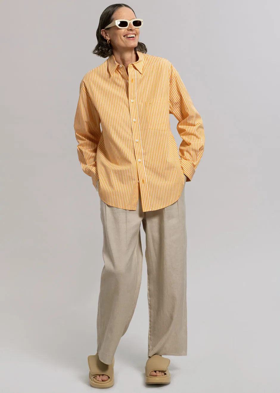 Matteau Classic Stripe Shirt - Soleil sold by Frankie Shop product image thumbnail 5