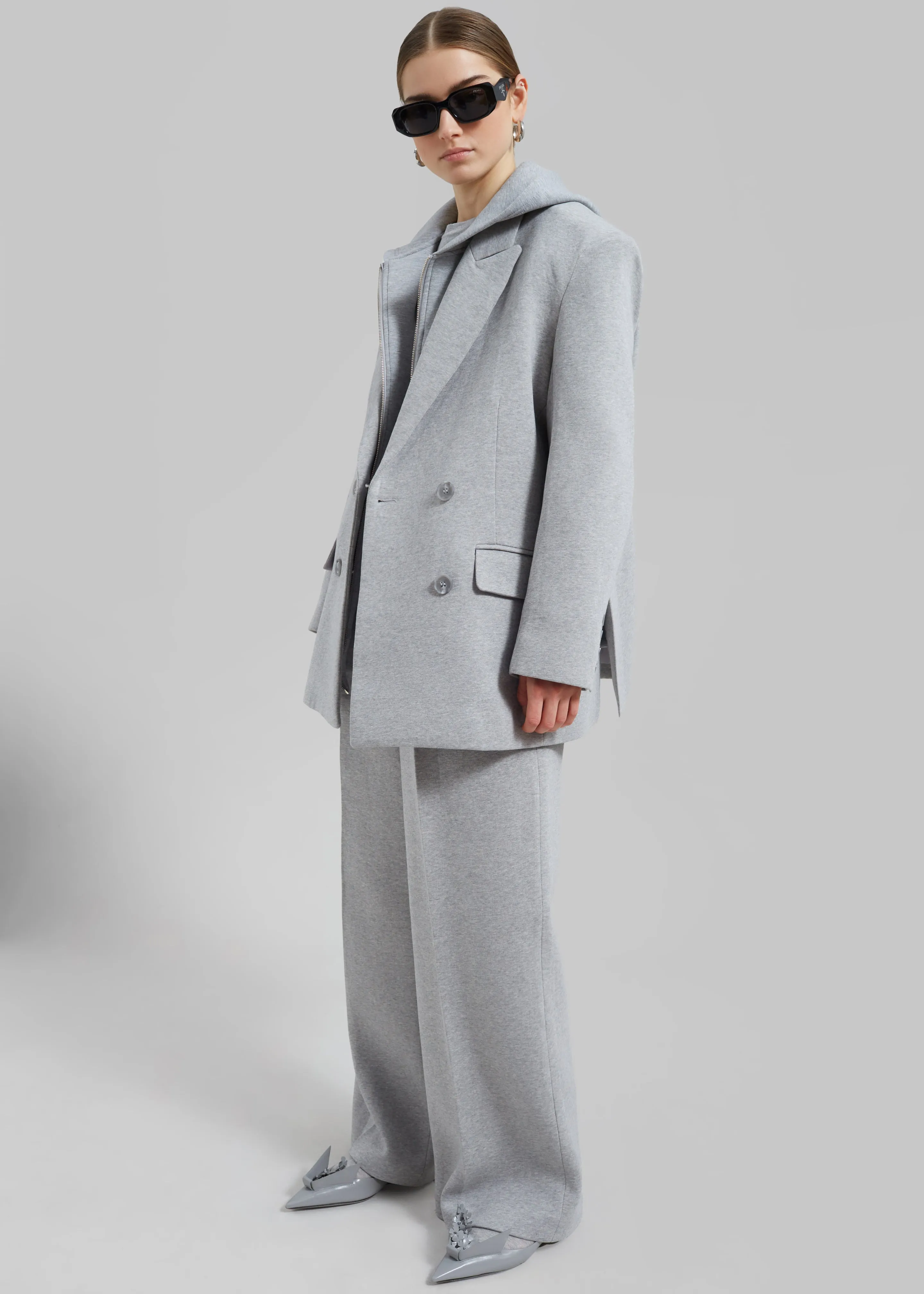 Hutton Pants - Light Grey sold by Frankie Shop product image thumbnail 3