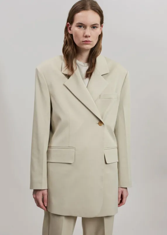 Zennin Blazer - Sand sold by Frankie Shop