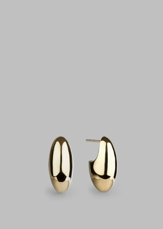 Otiumberg Pebble Stud Earrings - Gold Vermeil sold by Frankie Shop