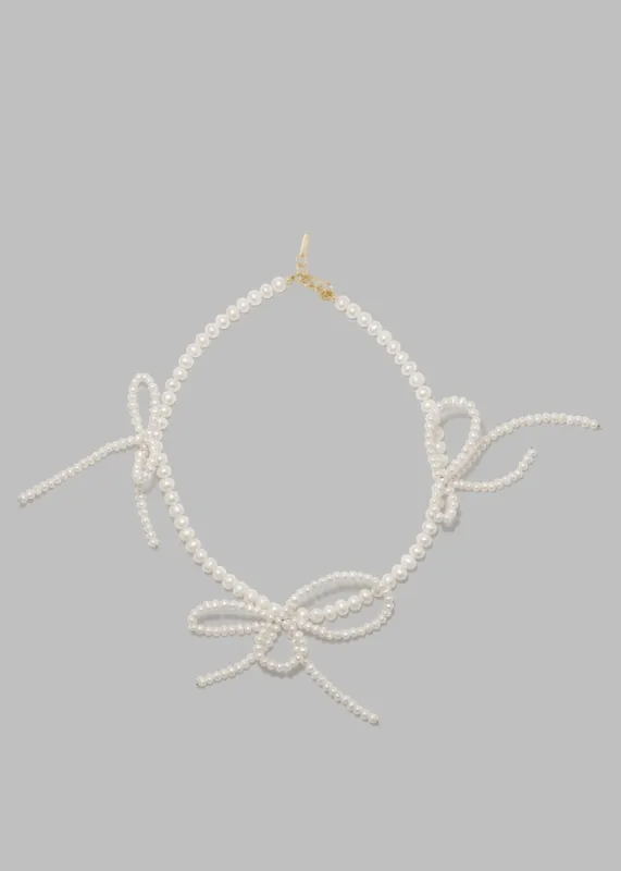 Completedworks P140 Necklace - Pearl/Gold Vermeil sold by Frankie Shop