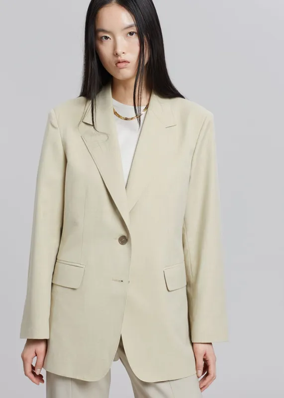 Kenya Blazer - Sand made by Frankie Shop