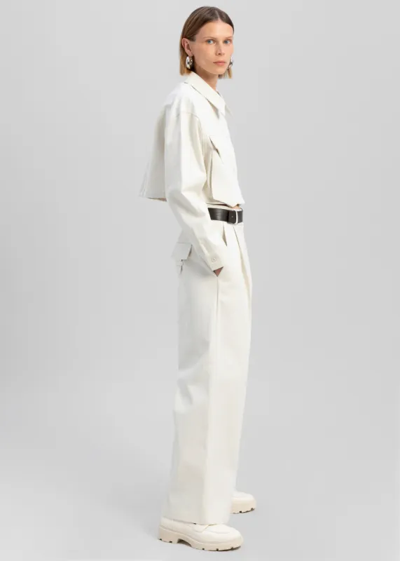 Carline Pants - Cream sold by Frankie Shop