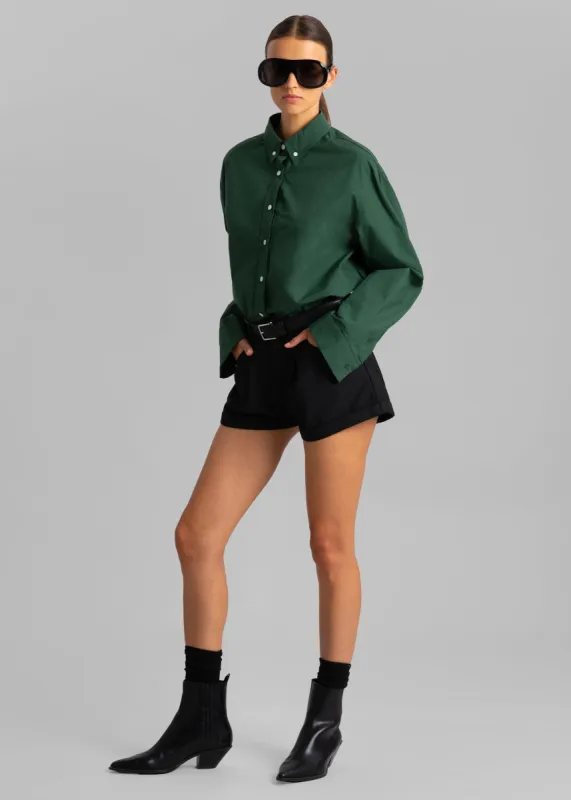 Vienna Shirt - Pine made by Frankie Shop