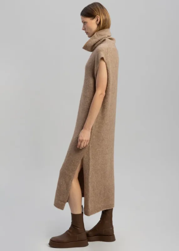 By Malene Birger Canity Maxi Dress - Tannin made by Frankie Shop