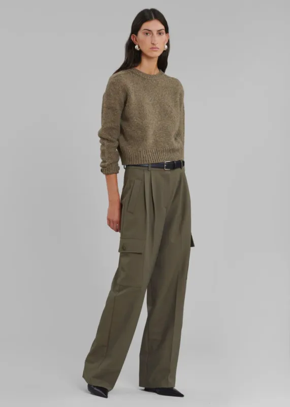 Maesa Cargo Pants - Olive sold by Frankie Shop